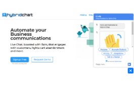HYBRID.CHAT – CHATBOT BUILDING PLATFORM